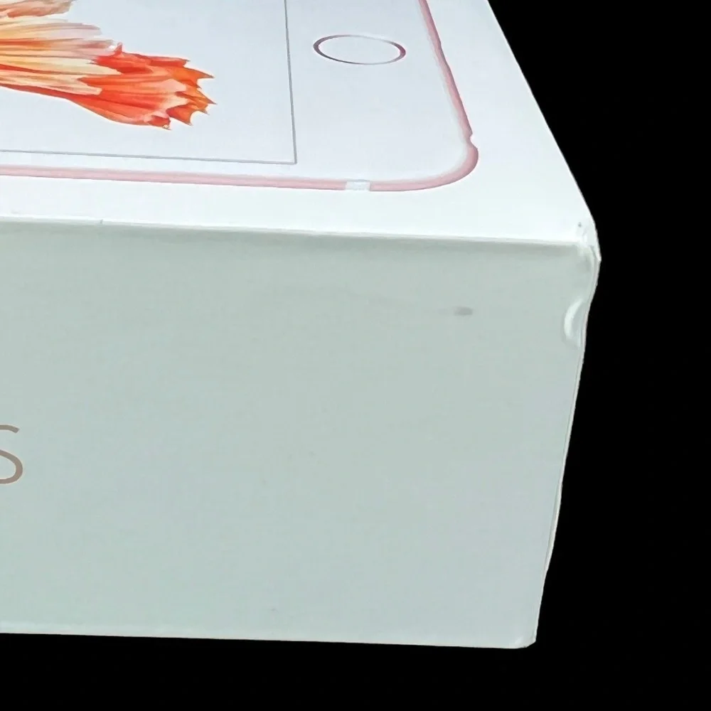 VTG Apple iPhone 6S Plus White EMPTY Box‎ Only Retail Packaging Logo 2 Stickers